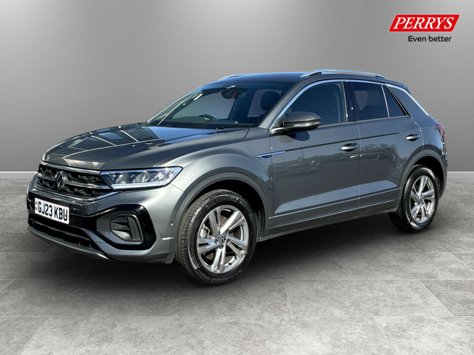 Volkswagen T-Roc 2.0 Tsi 4Motion R-line Dsg GJ23KBU Grey #3