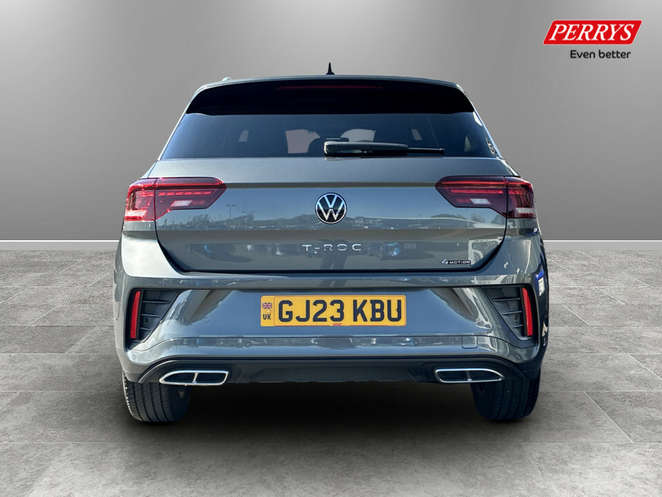 Volkswagen T-Roc 2.0 Tsi 4Motion R-line Dsg GJ23KBU Grey #6
