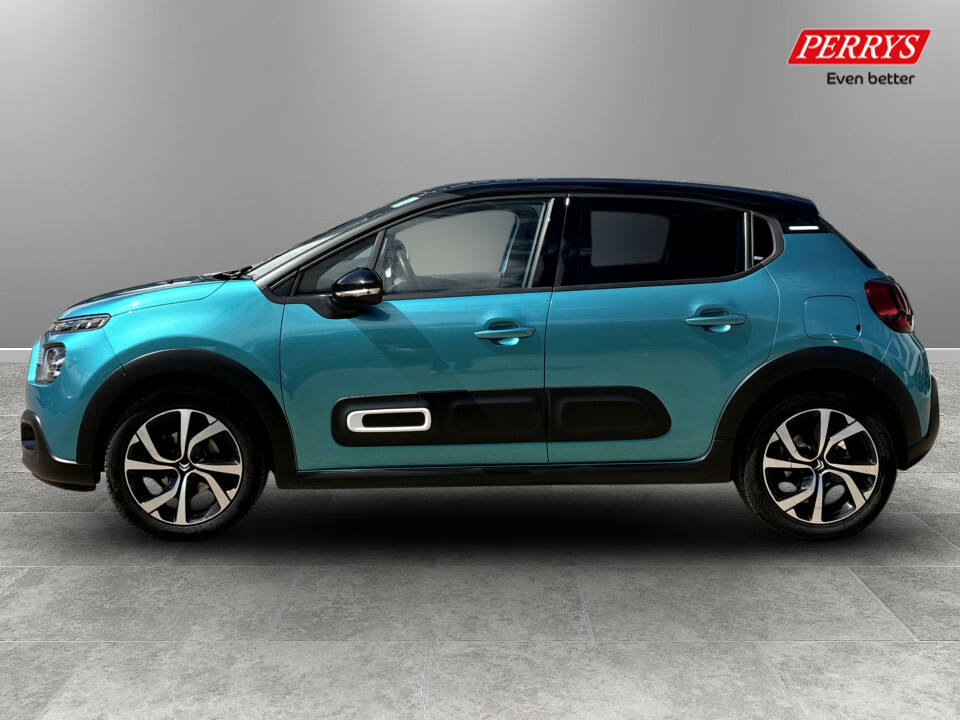 Citroen C3 1.2 Puretech 110 Shine Plus KS23VYD Blue #4