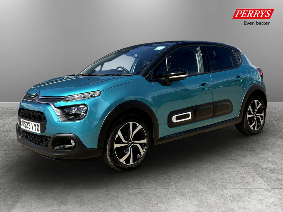 Citroen C3 1.2 Puretech 110 Shine Plus KS23VYD Blue #3