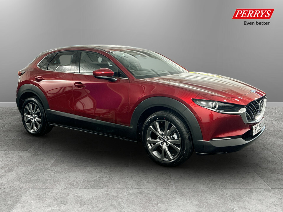 Mazda CX-30 2.0 E-skyactiv X Mhev Takumi Red