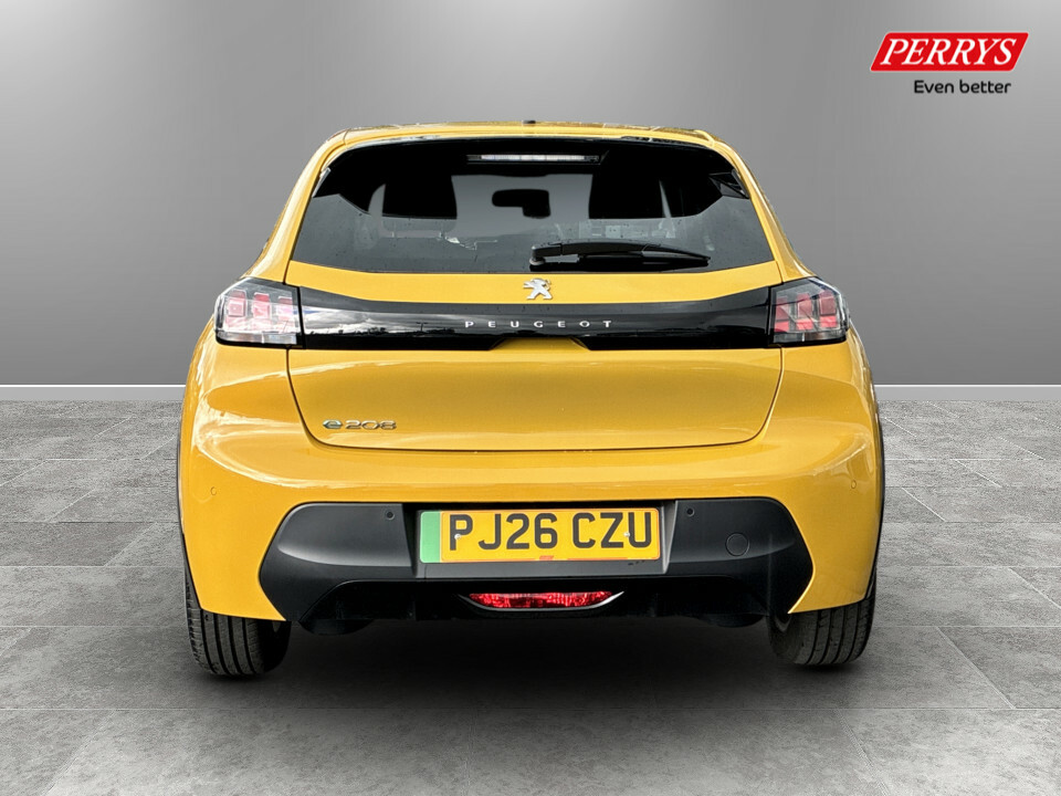 Peugeot e-208 115Kw Active 51Kwh Yellow #6