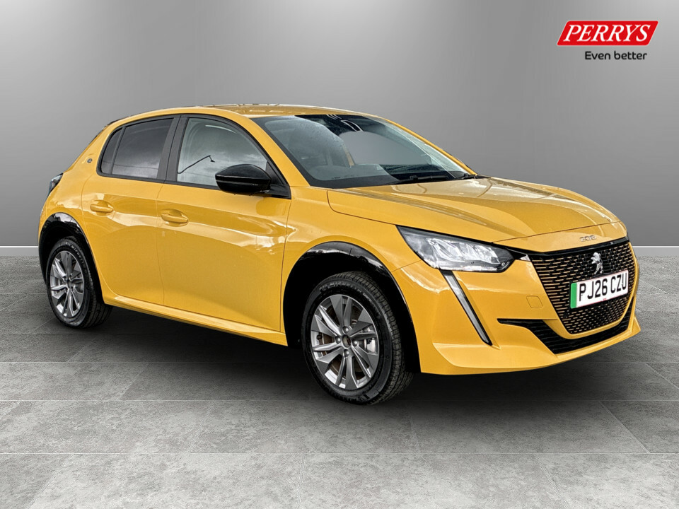 Peugeot e-208 115Kw Active 51Kwh Yellow