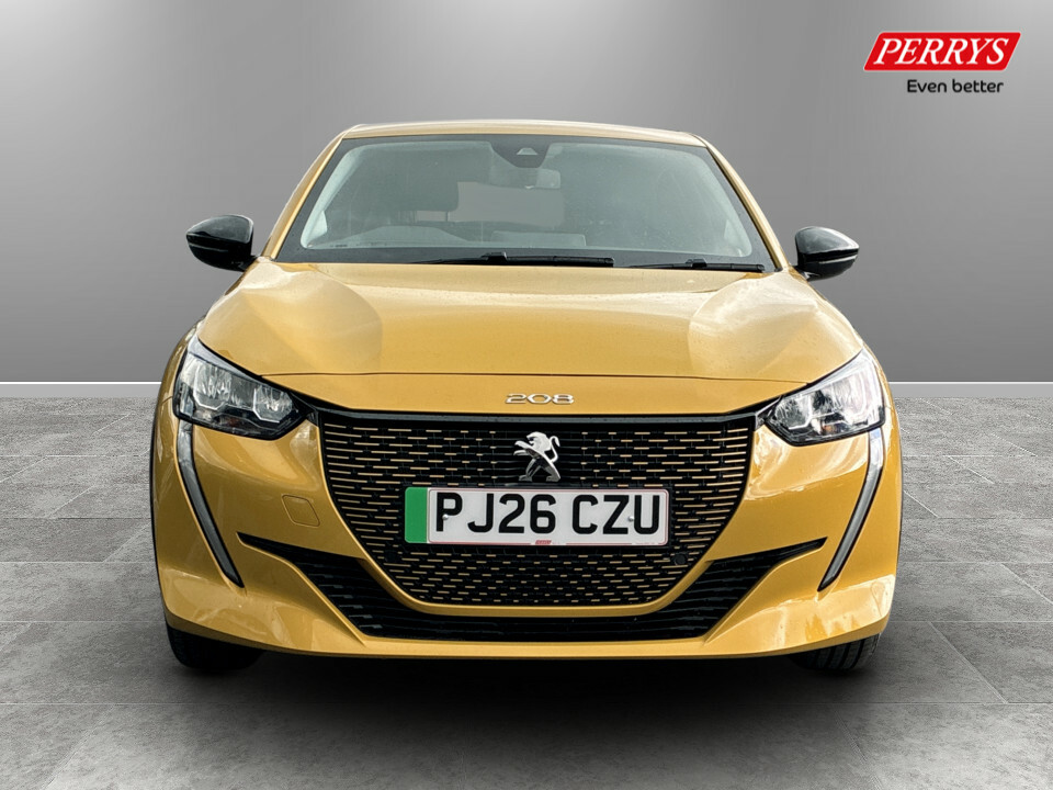 Peugeot e-208 115Kw Active 51Kwh Yellow #2