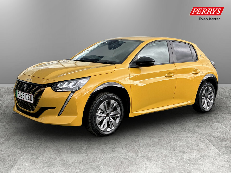 Peugeot e-208 115Kw Active 51Kwh Yellow #3