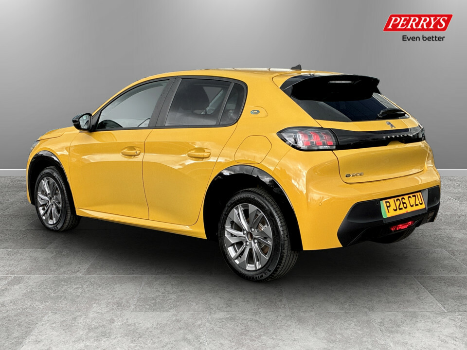 Peugeot e-208 115Kw Active 51Kwh Yellow #5