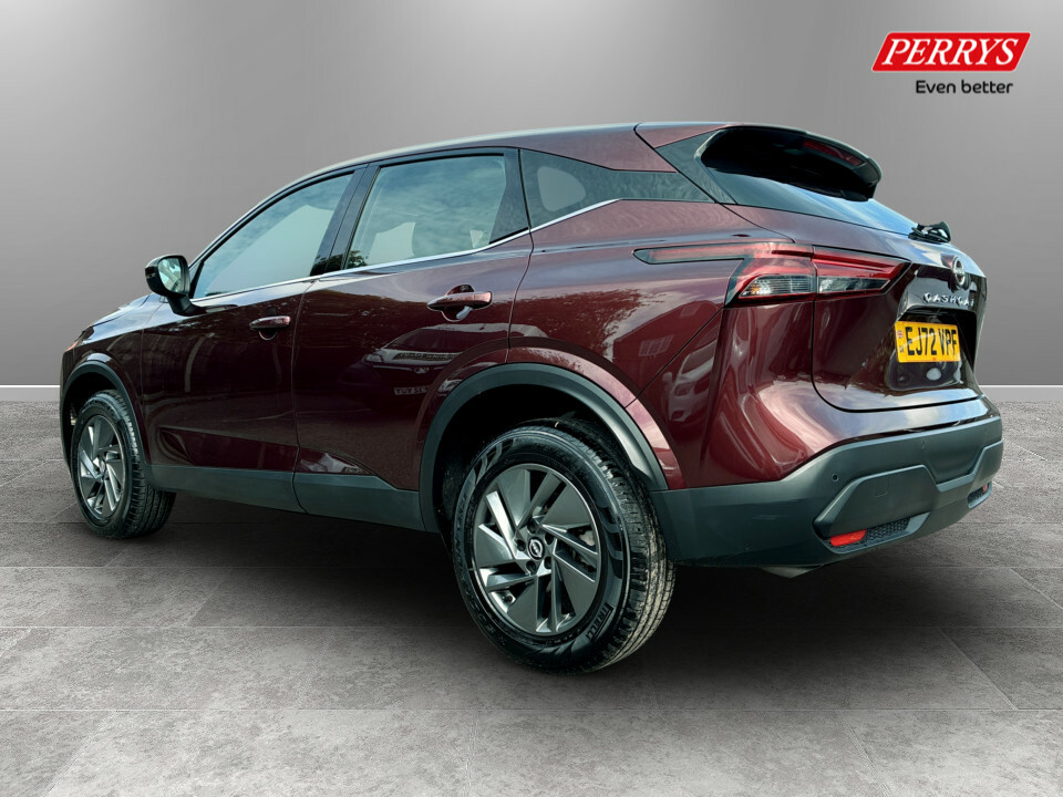 Nissan Qashqai 1.3 Dig-t Mh 158 Acenta Premium Xtronic EJ72VPF Red #5