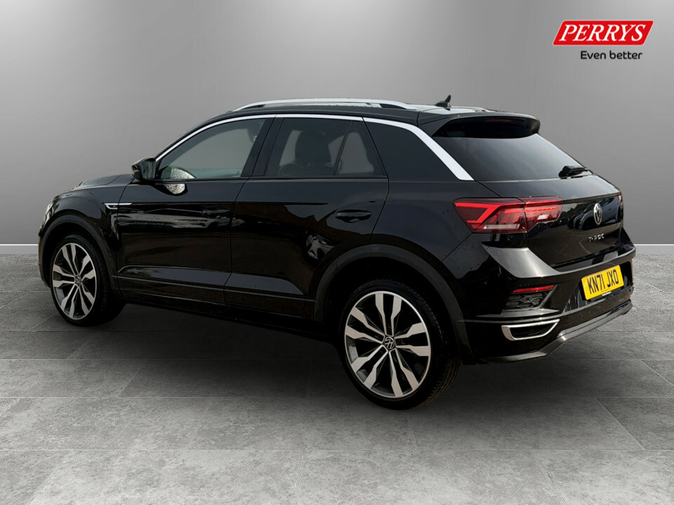 Volkswagen T-Roc 2.0 Tdi Evo R-line Dsg KN71JXO Black #5