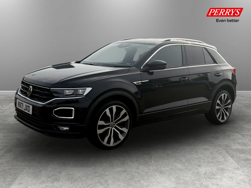 Volkswagen T-Roc 2.0 Tdi Evo R-line Dsg KN71JXO Black #3
