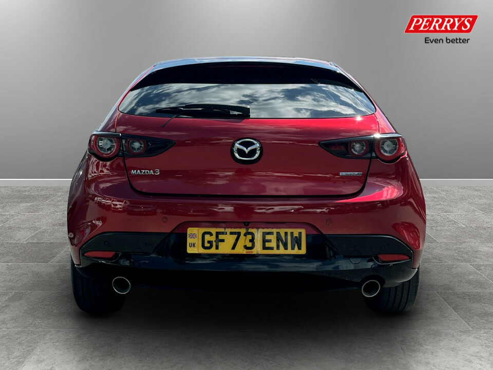 Mazda 3 2.0 E-skyactiv X Mhev 186 Homura GF73ENW Red #2