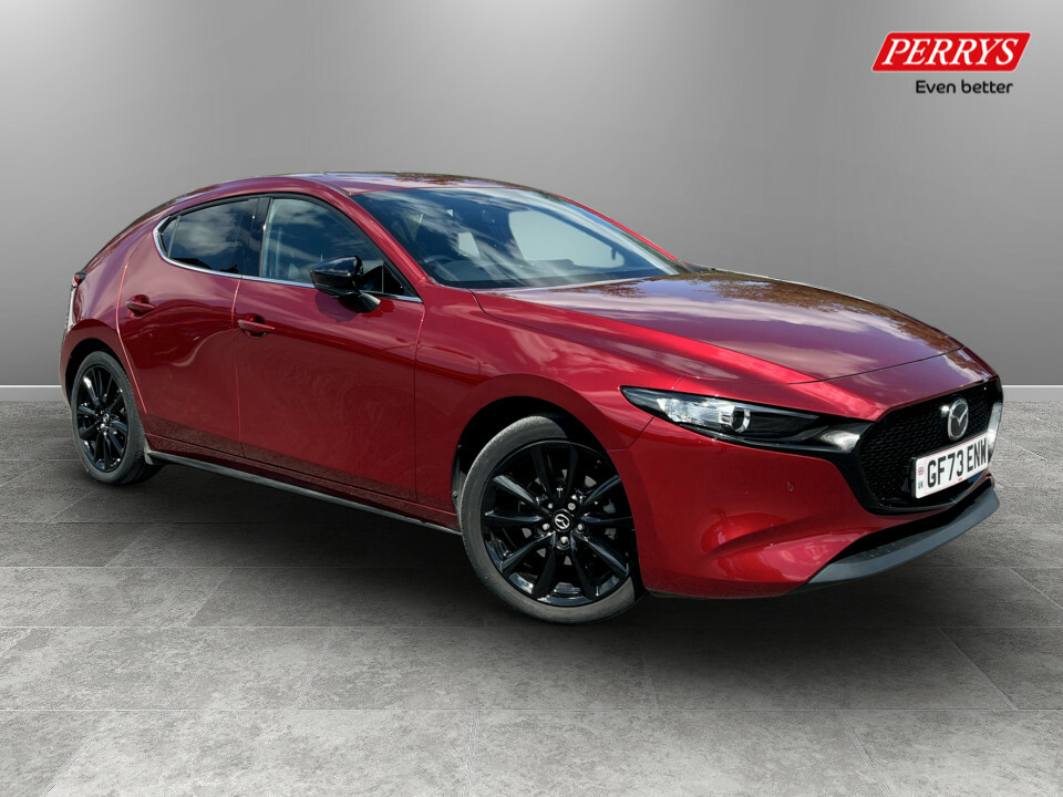 Mazda 3 2.0 E-skyactiv X Mhev 186 Homura Red
