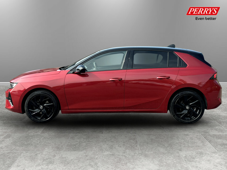 Vauxhall Astra 1.2 Turbo 130 Gs Line GD22EJO Red #4