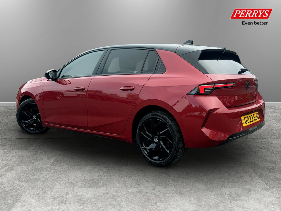 Vauxhall Astra 1.2 Turbo 130 Gs Line GD22EJO Red #5