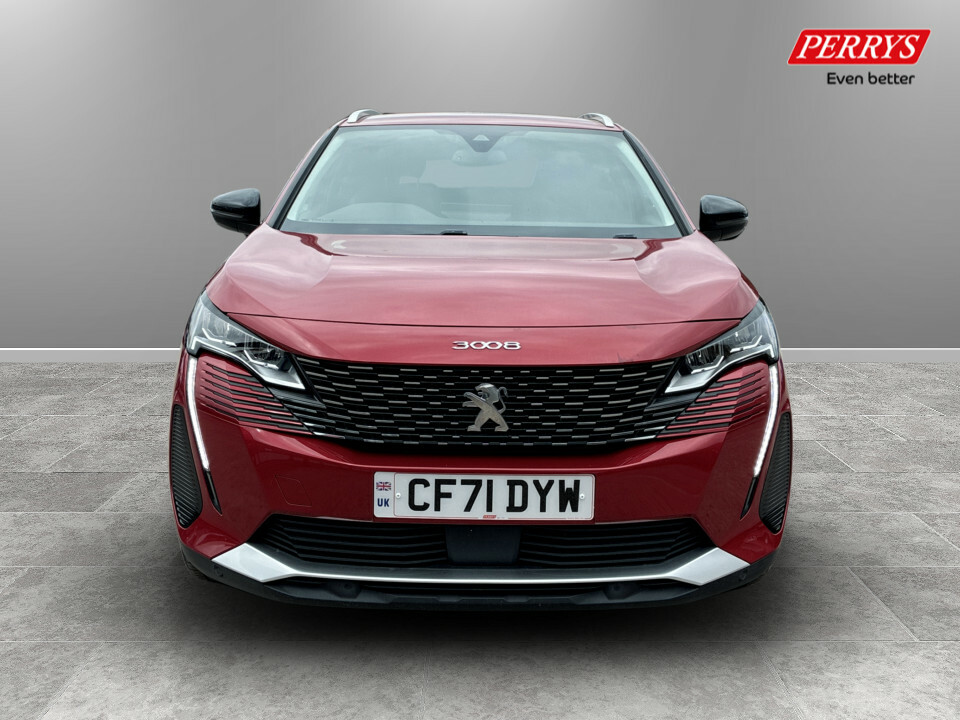 Peugeot 3008 1.5 Bluehdi Allure Premium Eat8 CF71DYW Red #2