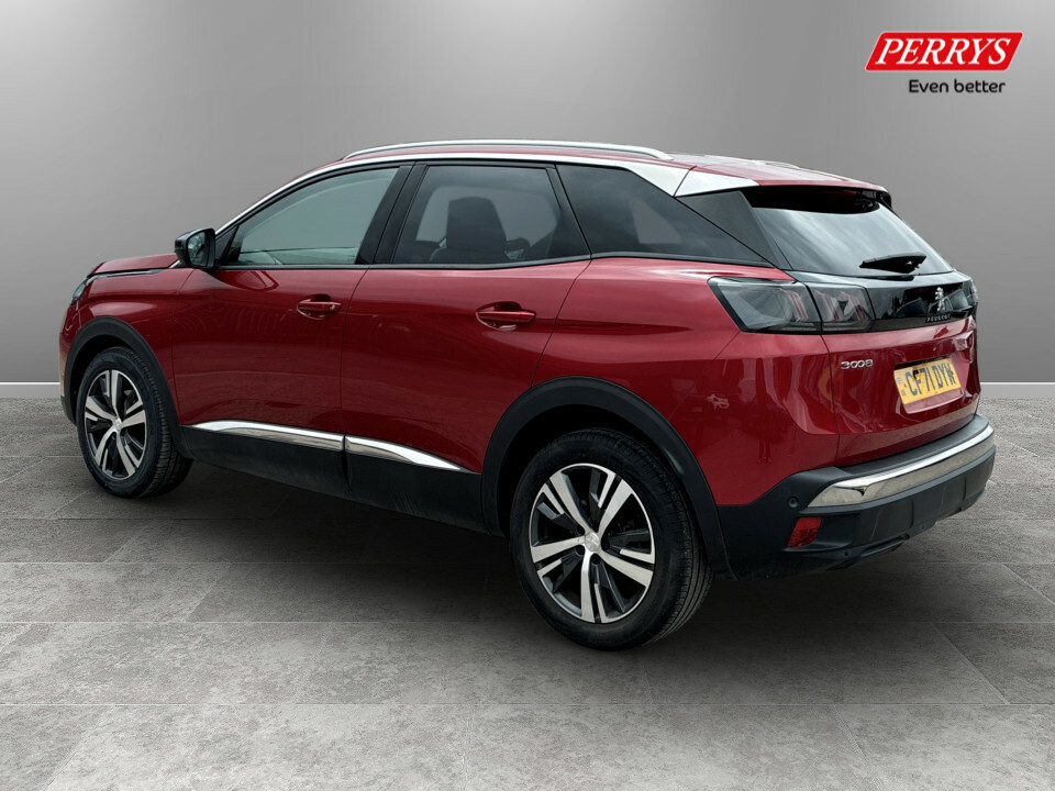 Peugeot 3008 1.5 Bluehdi Allure Premium Eat8 CF71DYW Red #5