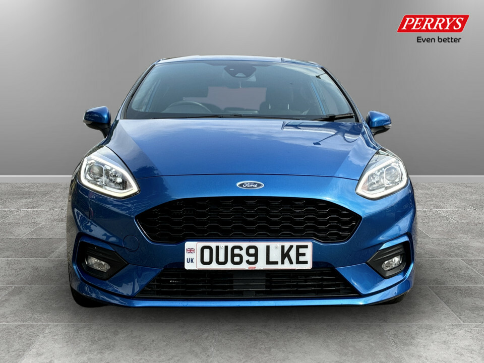 Ford Fiesta 1.0 Ecoboost 140 St-line OU69LKE Blue #2