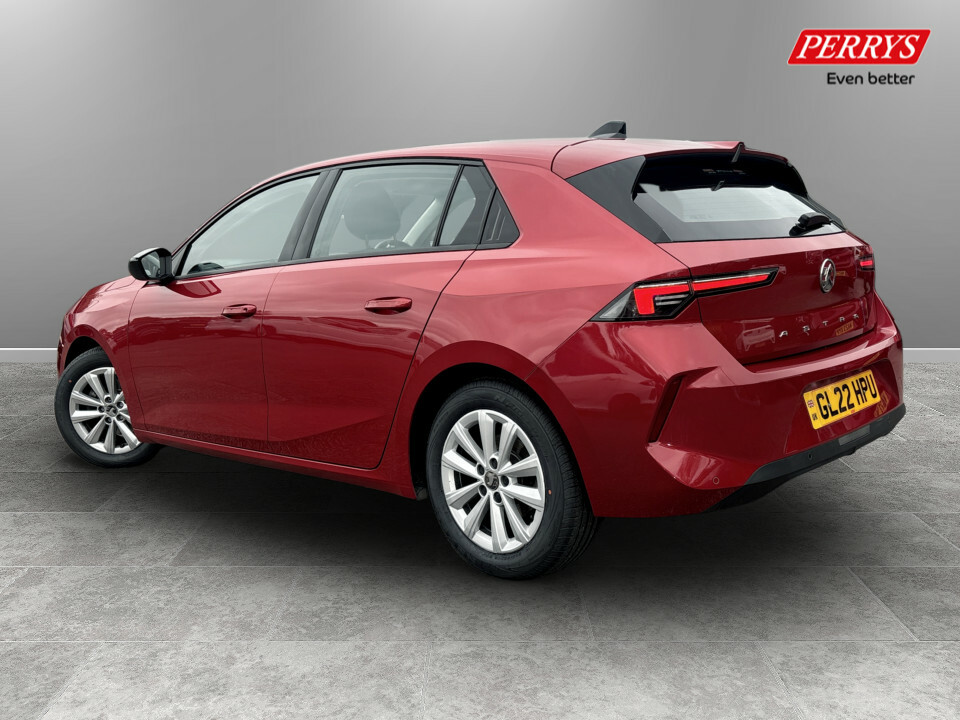 Vauxhall Astra 1.2 Turbo Design GL22HPU Red #5