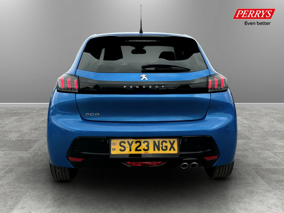Peugeot 208 1.2 Puretech 130 Allure Premium Eat8 SY23NGX Blue #6