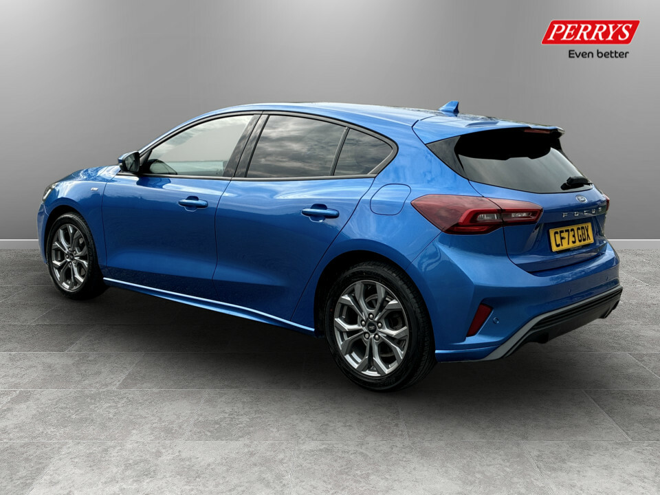Ford Focus 1.0 Ecoboost Hybrid Mhev St-line CF73GDX Blue #5
