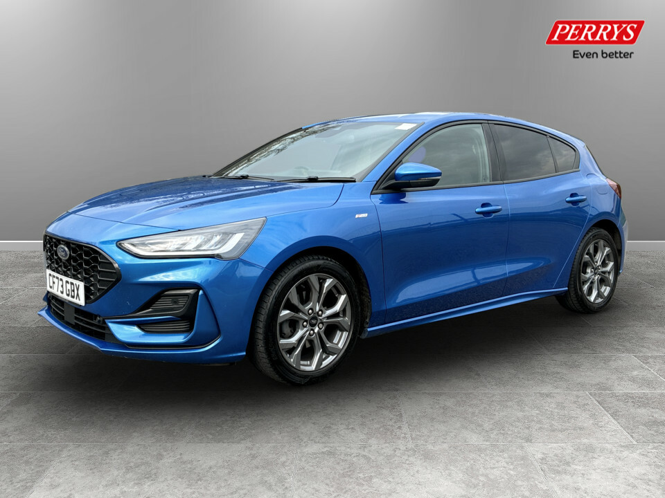 Ford Focus 1.0 Ecoboost Hybrid Mhev St-line CF73GDX Blue #3