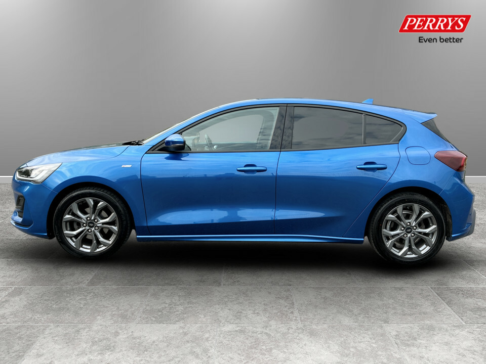 Ford Focus 1.0 Ecoboost Hybrid Mhev St-line CF73GDX Blue #4