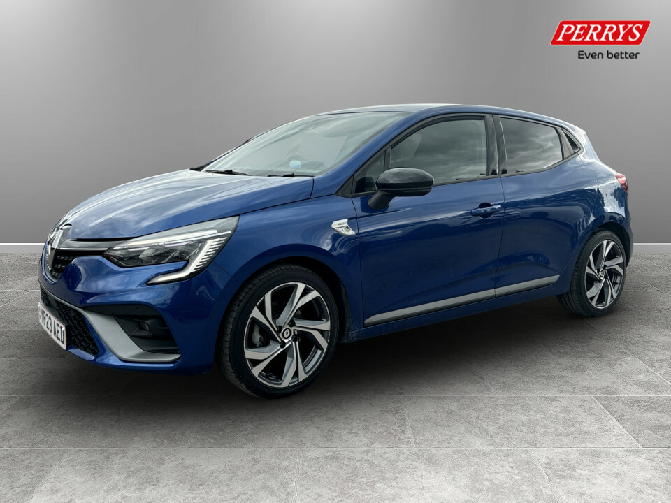 Renault Clio 1.6 E-tech Hybrid 140 Rs Line YP23AED Blue #3