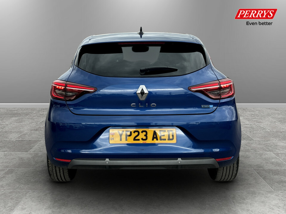 Renault Clio 1.6 E-tech Hybrid 140 Rs Line YP23AED Blue #6