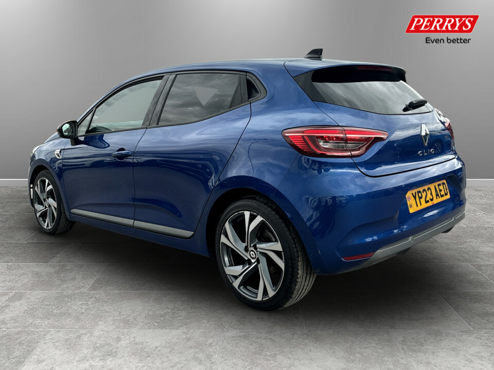 Renault Clio 1.6 E-tech Hybrid 140 Rs Line YP23AED Blue #5