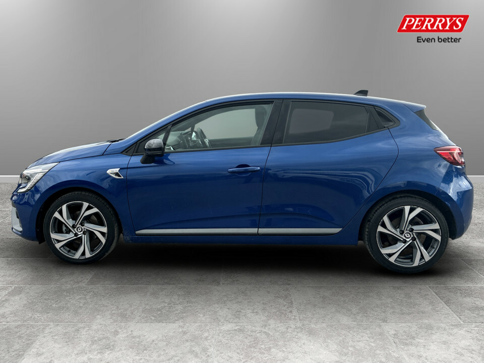 Renault Clio 1.6 E-tech Hybrid 140 Rs Line YP23AED Blue #4