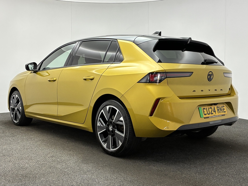 Vauxhall Astra 115Kw Ultimate 54Kwh CU24RKE Yellow #5