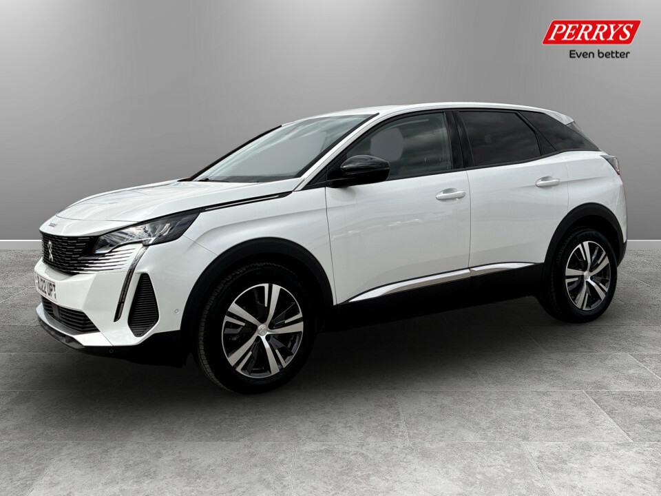 Peugeot 3008 1.5 Bluehdi Allure Eat8 White #3