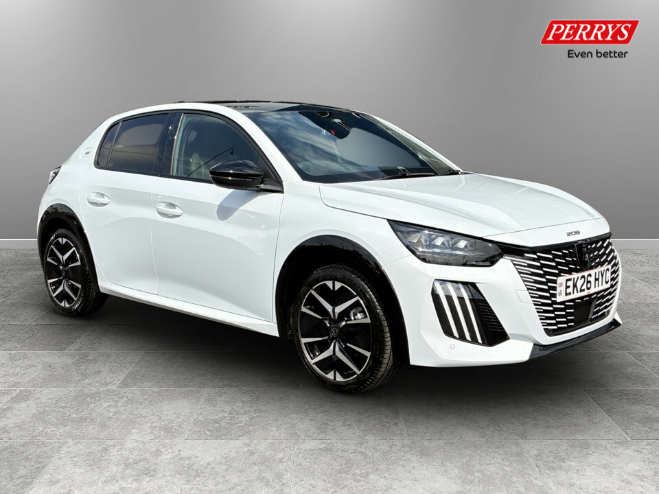 Peugeot 208 1.2 Puretech 100 Gt White