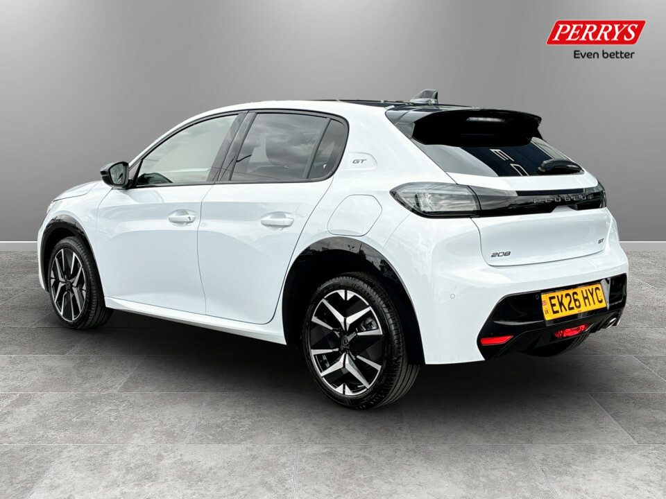 Peugeot 208 1.2 Puretech 100 Gt EK26HYC White #5