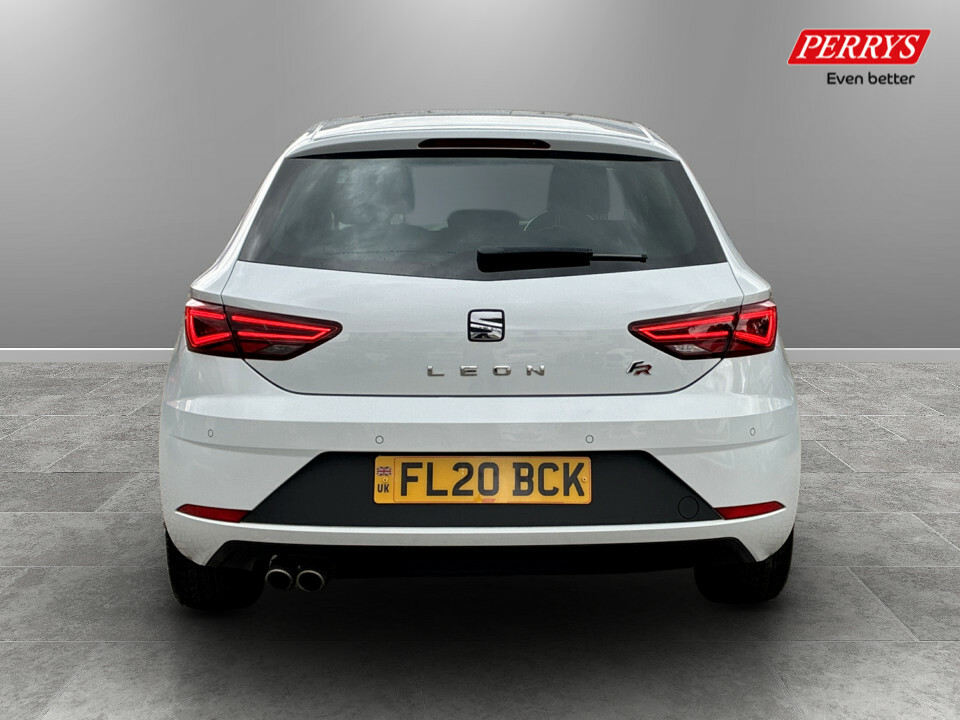 Seat Leon 2.0 Tdi 150 Fr Black Edition Ez FL20BCK White #6