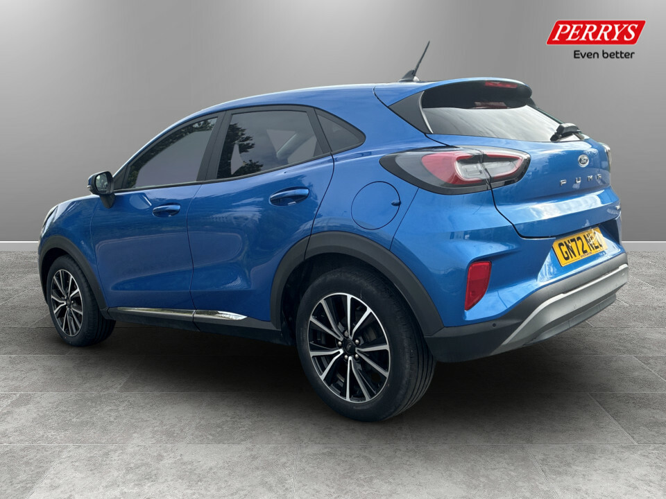 Ford Puma 1.0 Ecoboost Hybrid Mhev Titanium GN72NLO Blue #5