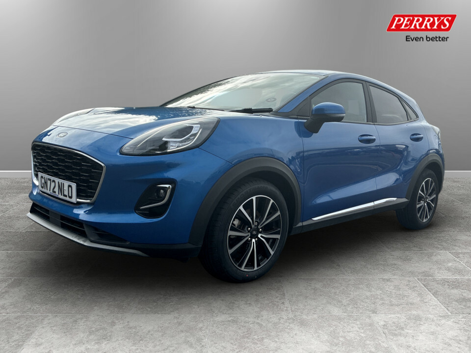 Ford Puma 1.0 Ecoboost Hybrid Mhev Titanium GN72NLO Blue #3