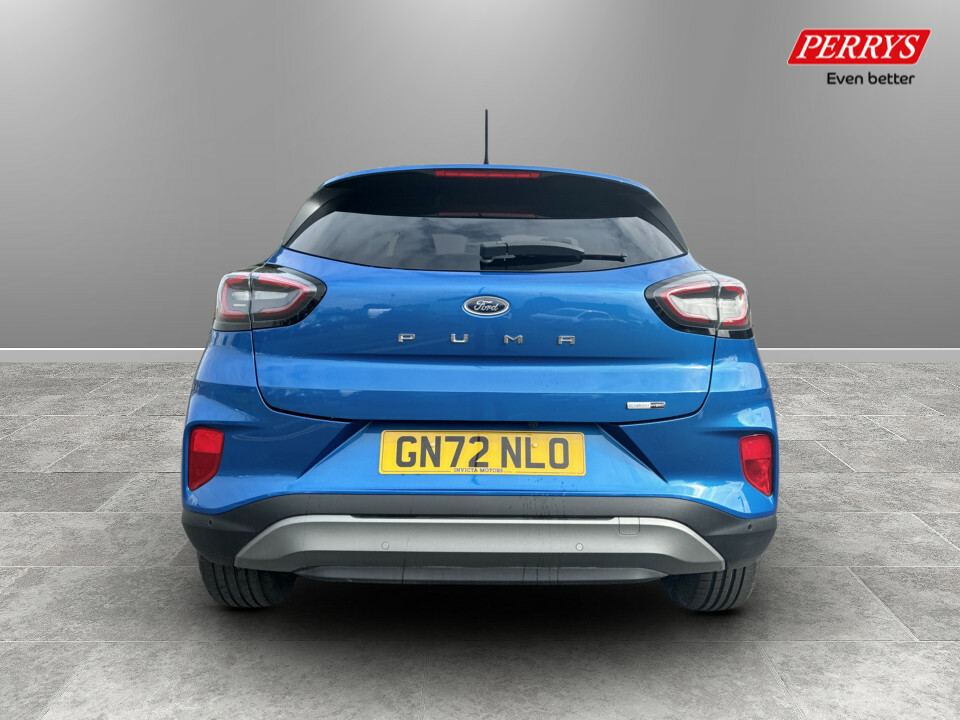 Ford Puma 1.0 Ecoboost Hybrid Mhev Titanium GN72NLO Blue #6