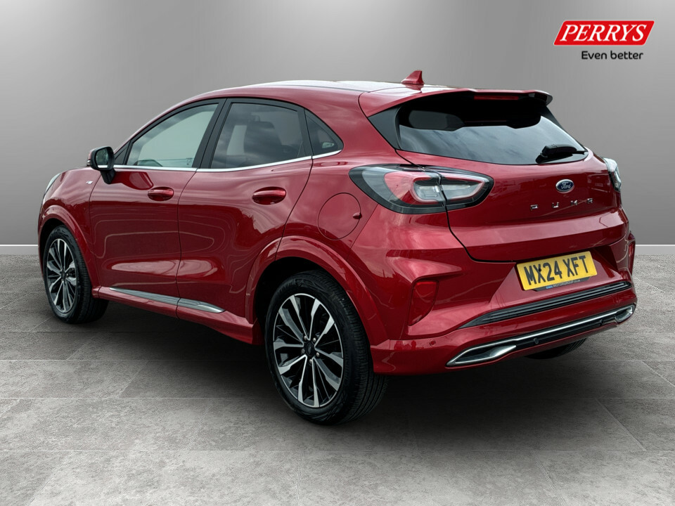 Ford Puma 1.0 Ecoboost Hybrid Mhev St-line Vignale MX24XFT Red #5