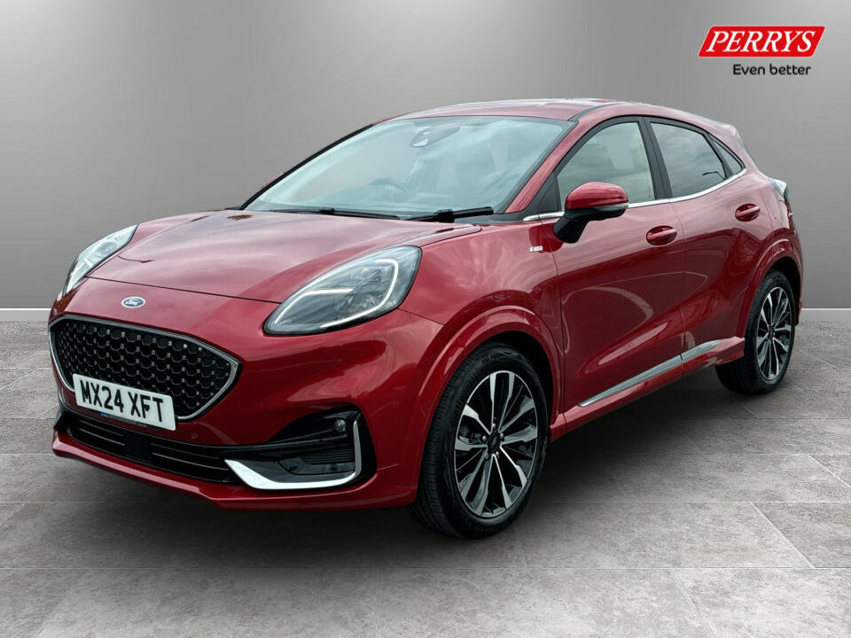 Ford Puma 1.0 Ecoboost Hybrid Mhev St-line Vignale MX24XFT Red #3