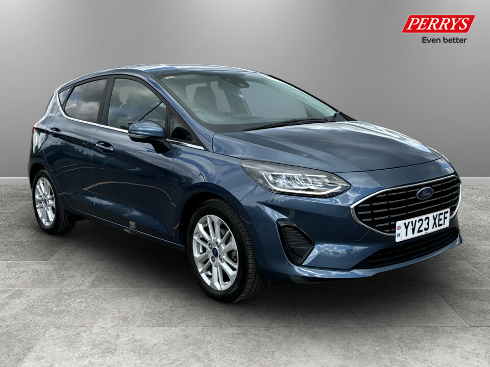 Ford Fiesta 1.0 Ecoboost Hybrid Mhev 125 Titanium Blue