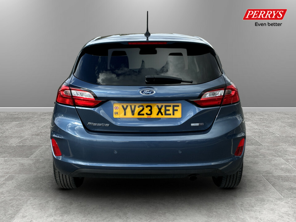 Ford Fiesta 1.0 Ecoboost Hybrid Mhev 125 Titanium YV23XEF Blue #6