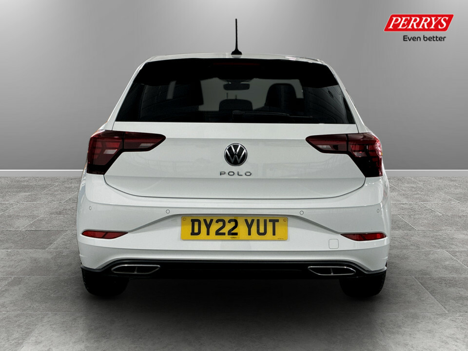 Volkswagen Polo 1.0 Tsi R-line DY22YUT White #6
