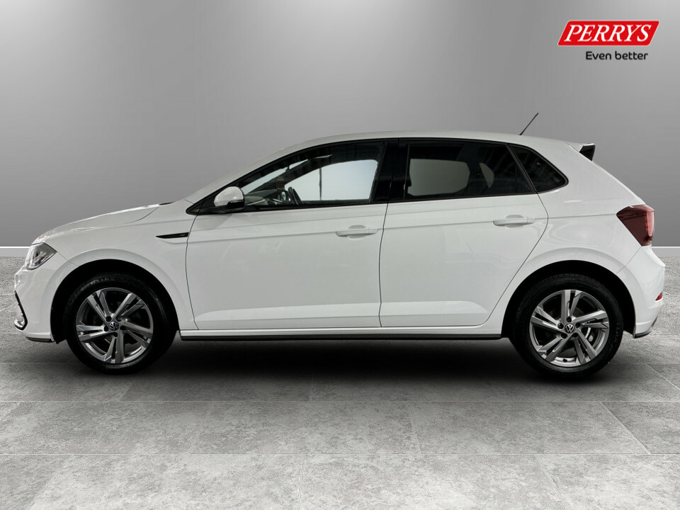 Volkswagen Polo 1.0 Tsi R-line DY22YUT White #4