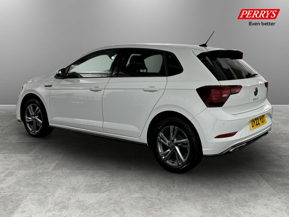 Volkswagen Polo 1.0 Tsi R-line DY22YUT White #5