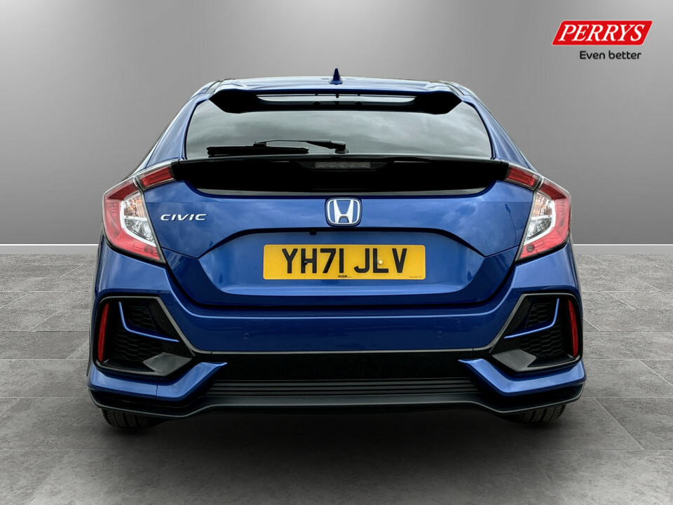 Honda Civic 1.0 Vtec Turbo 126 Ex YH71JLV Blue #6