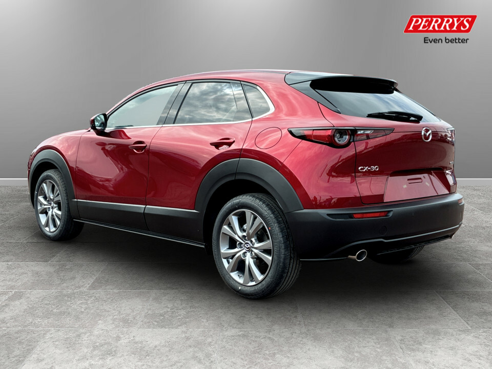 Mazda CX-30 2.5 E-skyactiv G Mhev 140 Exclusive-line PO26HWM Red #5
