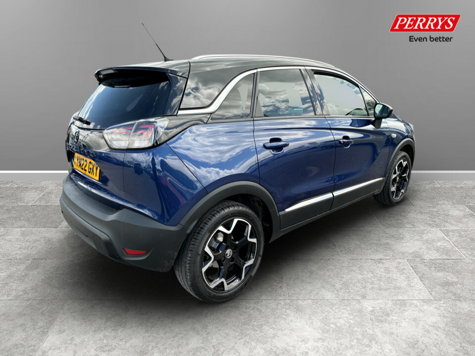 Vauxhall Crossland 1.2 Turbo Ultimate YM22GXY Blue #3