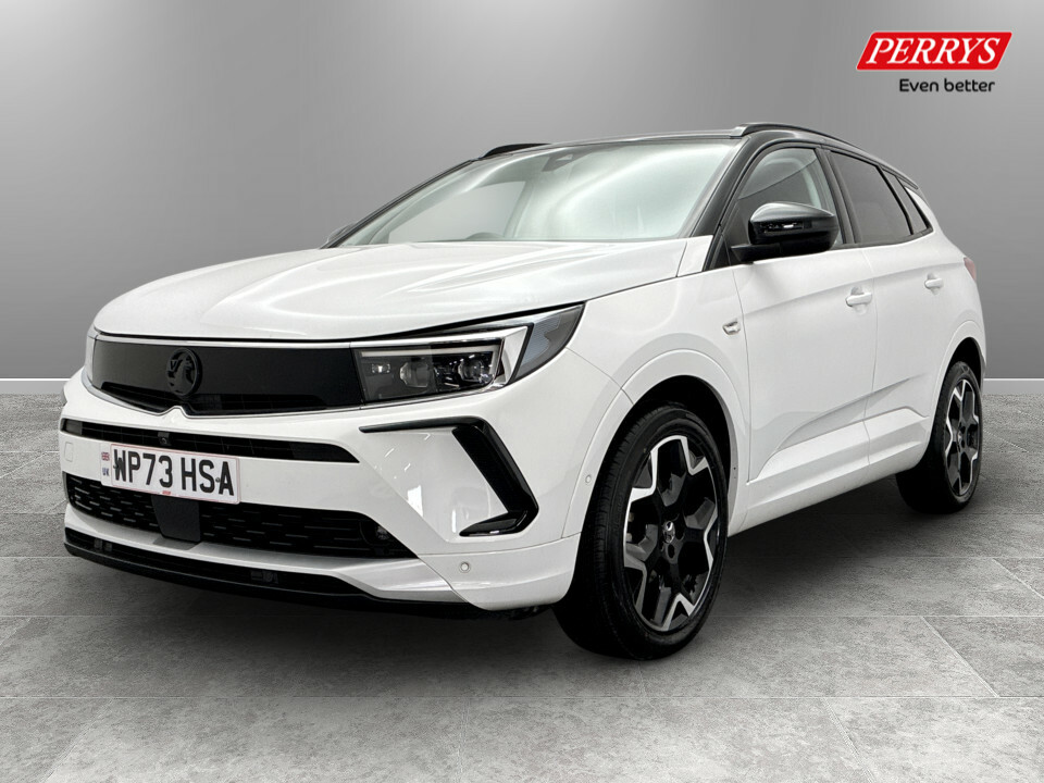 Vauxhall Grandland 1.2 Turbo Ultimate WP73HSA White #3