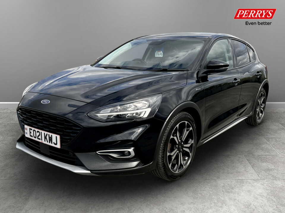 Ford Focus 1.5 Ecoblue 120 Active X Edition EO21KWJ Black #2