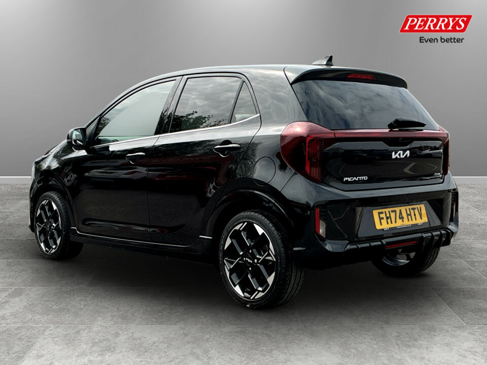 Kia Picanto 1.0 Gt-line FH74HTV Black #5